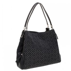Coach Op Art Needlepoint Phoebe Handbag/Shoulder Bag